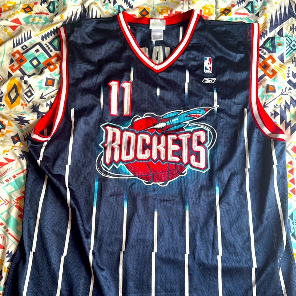 Reebok NBA retro Yao Ming Houston Rockets jersey.